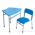 Kindergarden plywood chair with metal leg